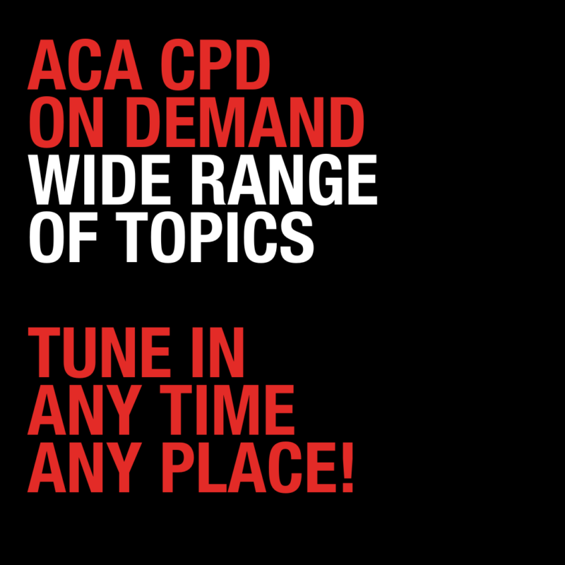 Events Cpd Archives Aca Association Of Consulting Architects