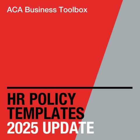 2025 ACA HR Policy Templates | ACA - Association of Consulting ...